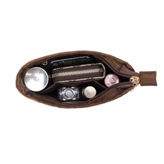 Suitable for elderly, hand-held tote mini bag inner bag, storage bag, lining organizer bag, strap zipper, lightweight