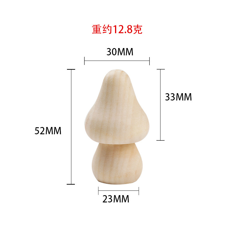 52*30mm pointed mushroom
