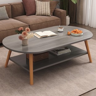 Coffee Table Solid Wood Living Room Home 2024 New Style Sofa Side Table Simple Tea Table Small Table for Small Apartment Rental House