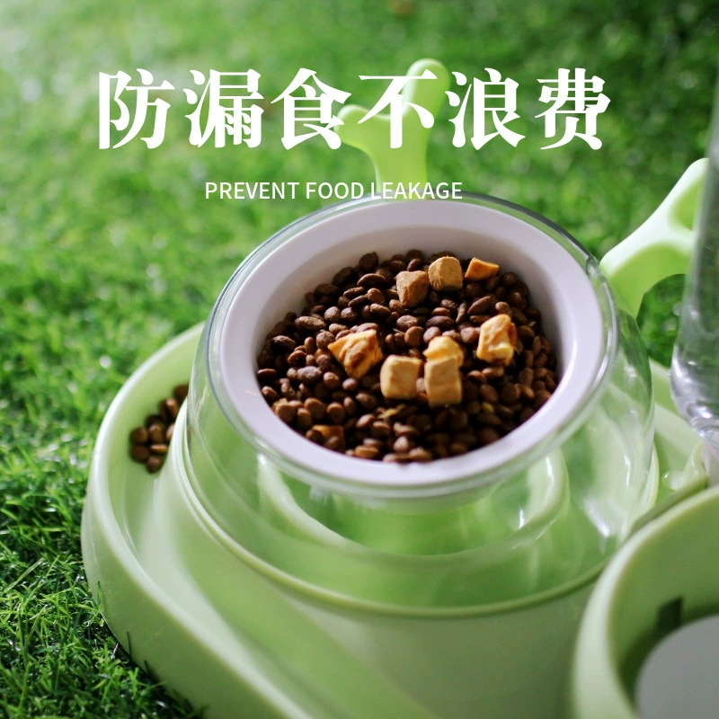 Трансграничная миска для кошек миска для собак анти-опрокидывание автоматическая комбинация питьевых фонтанчиков