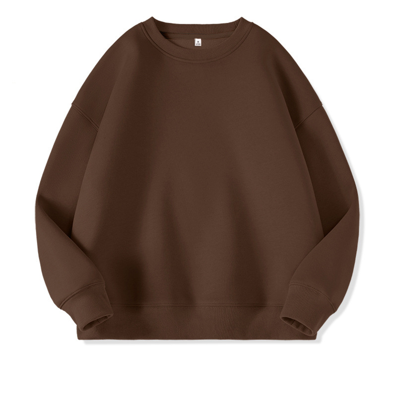 커피【2607】라운드넥 스웨트셔츠【얇은 단면 350g】