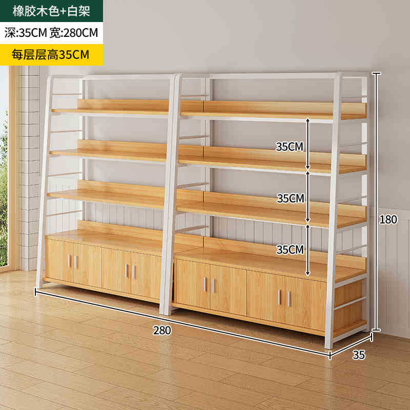 Estante simple estante de almacenamiento de múltiples capas estante de exhibición sala de estar estantería hogar dormitorio piso gabinete de almacenamiento sub-estante