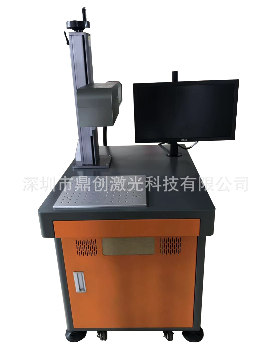 深圳3D曲面光纤激光打标机大工件高尔夫球头曲面打标