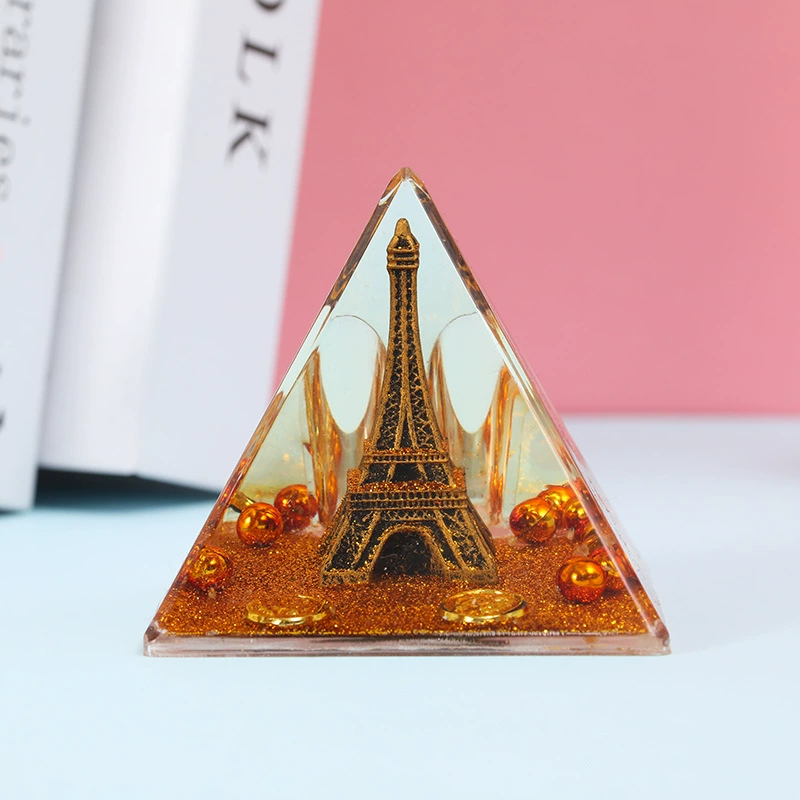 Pyramid, table pens holder for friend, Birthday gift