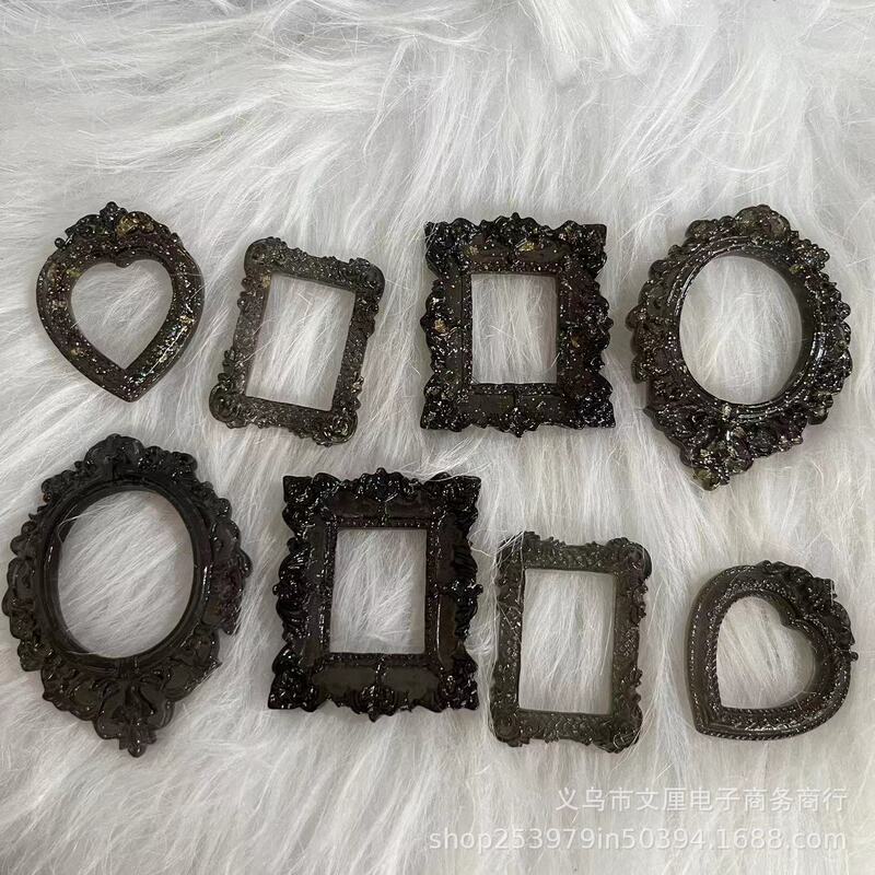 New Diablo Gothic Gold Foil Photo Frame diy Cream Glue Gumei Shooting Props Spot Wholesale Japanese Dimension New Diablo Gothic Gold Foil Photo Frame diy Cream Glue Gumei Shooting Props Spot Wholesale Japanese Dimension