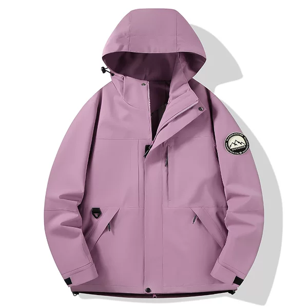 New single-layer windbreaker for men and women, mountain-style outdoor sports windbreaker, men's mountaineering clothing