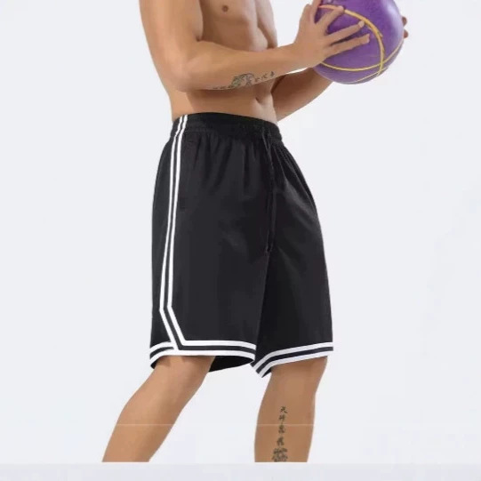 Jogging and fitness training men's short fitness shorts, lightweight and loose, tie-shoulder colorful fitness shorts, streetwear Jogging and fitness training men's short fitness shorts, lightweight and loose, tie-shoulder colorful fitness shorts, streetwear