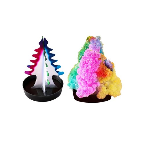 Magical Christmas Tree Paper Tree that Blooms and Snowflakes, with Wonderful Watering, Growing Crystals, and a Rainbow Christmas Small Gift