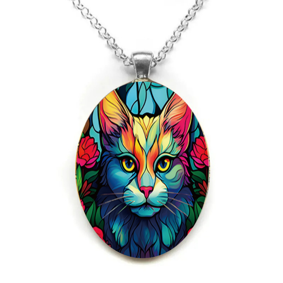 Sophisticated glass pendant