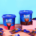 金豪蒂爆浆冰淇淋风味巧克力OEM儿童休闲零食厂家批发