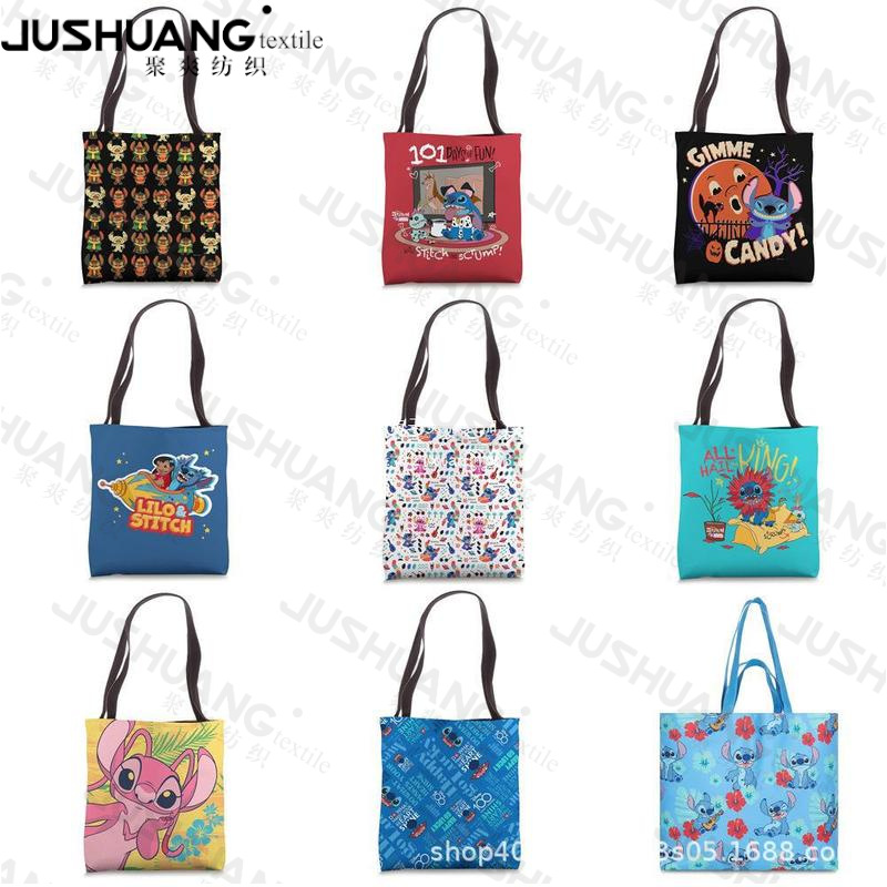 星际宝贝帆布包卡通原宿周边单肩包可爱女生时尚手提包袋斜挎包in