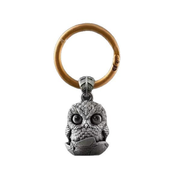 跨境新品 Handmade Owl Fidget Pendant猫头鹰装饰钥匙扣|undefined