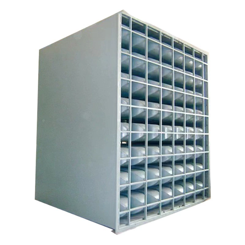 Metro металлический корпус матричный глушитель импеданс композитный глушитель вентилятор шумоподавление Колонка глушителя 240*240