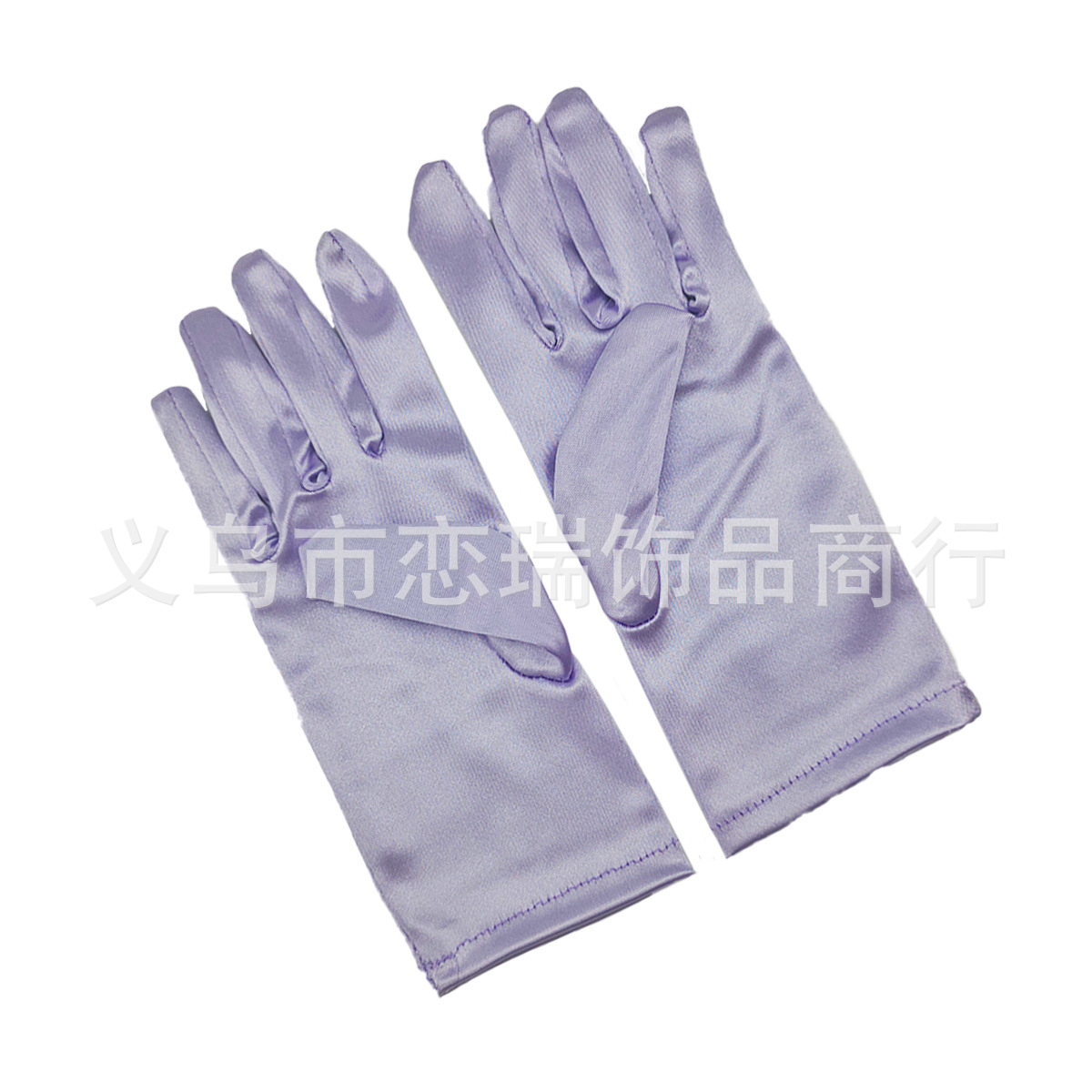 Vestido de color sólido guantes satin guantes de novia guantes de Halloween maquillaje fiesta damas guantes cortos