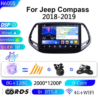 DVD Navigation, Jeep 18-19 Compass Models, Car