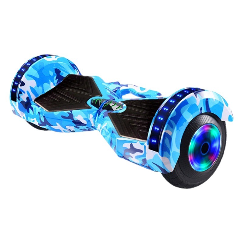 Coche de equilibrio de 8 pulgadas vehículo eléctrico inteligente de dos ruedas niños adultos caminando sensación autonivelante conducción niños estudiante adulto