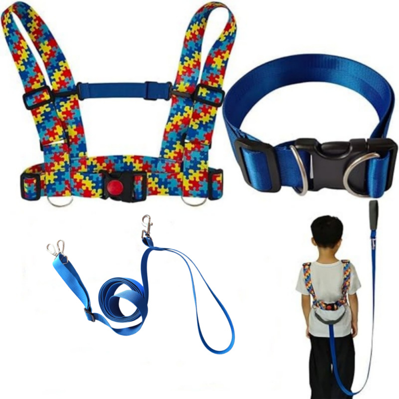 Cross-border outdoor special child safety leash for outdoor use, suitable for active, hyperactive, and autistic children to prevent them from getting lost