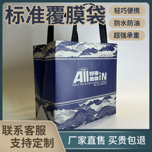 无纺布手提袋外卖打包袋 餐饮商用加厚手提袋子可印logo环保购物