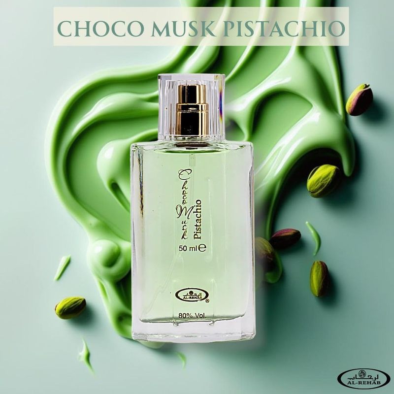 跨境爆品Al-RehabChoco Musk Pistachio50ml巧克力麝香开心果香水|undefined