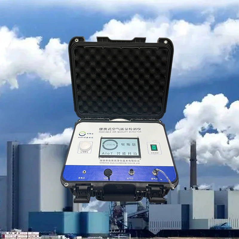 Удобный онлайн-монитор состояния атмосферного воздуха для оценки экологических испытаний в городских индустриальных парках