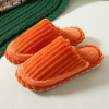 Men's non-slip keep warm winter slippers indoor platform for beloved, footwear