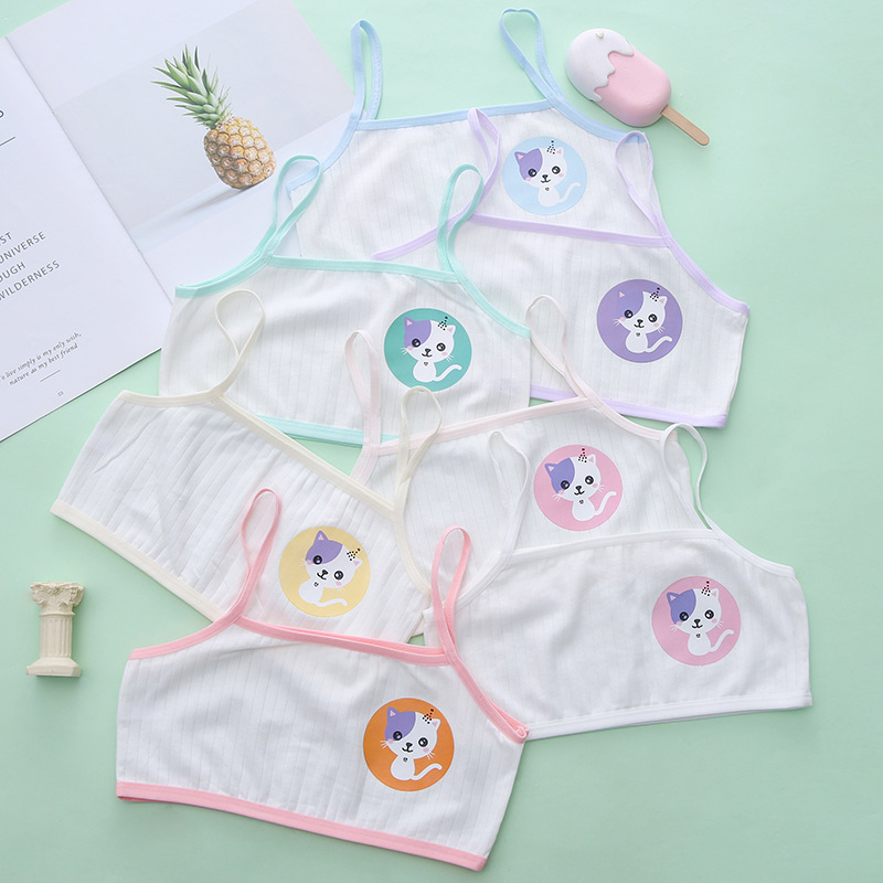 Thin children's cotton shockproof underwear for students