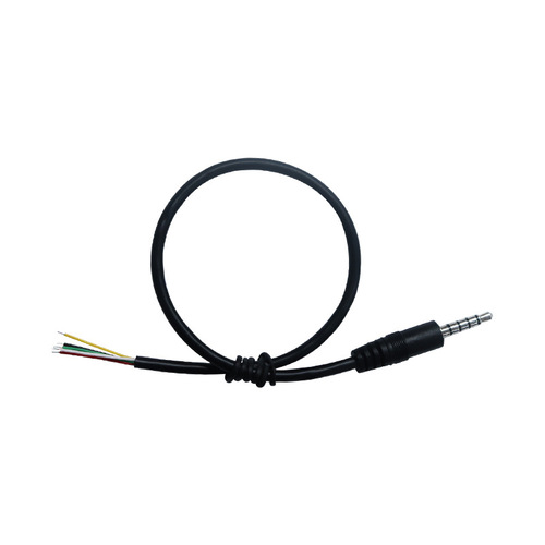 Mobile phone, laptop, speaker, headset AUX extension cable 3.5mm 5-section male-female audio cable factory