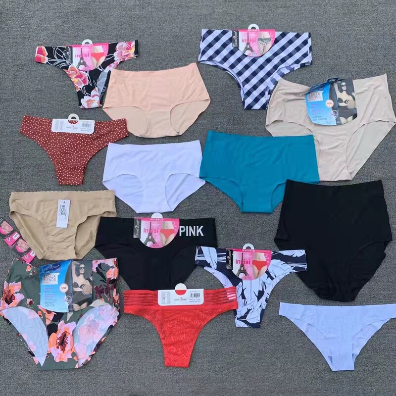 European and American Cross-Border Women's Plus-Size Maternity Underwear, Ice Silk Seamless Breathable Sports Low-Waist Women's Naked-Feel Briefs European and American Cross-Border Women's Plus-Size Maternity Underwear, Ice Silk Seamless Breathable Sports Low-Waist Women's Naked-Feel Briefs