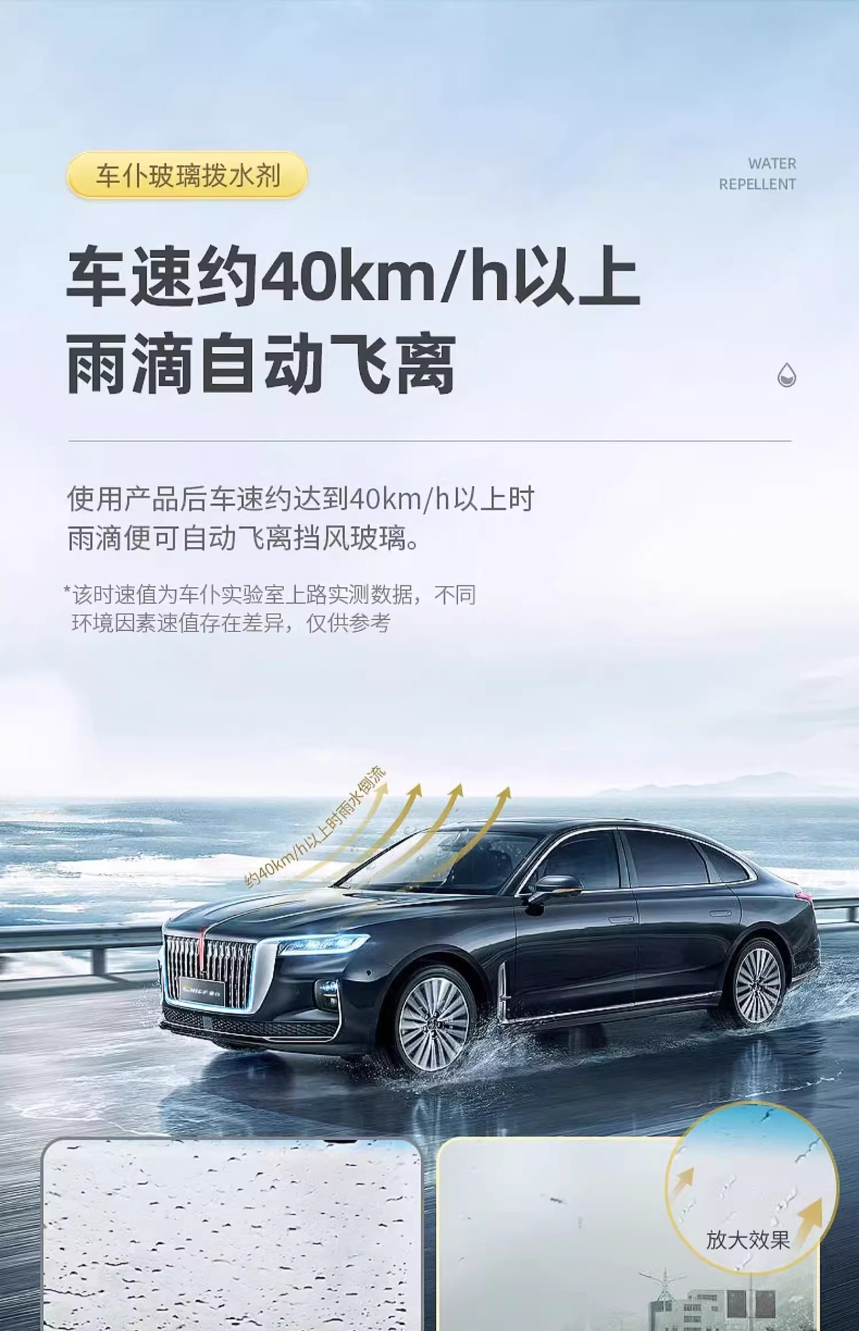 Suitable for Car Anti-Fog Agent, Car Defogger, Car Windshield Rearview Mirror Rainproof Agent, Long-Lasting Water Repellent