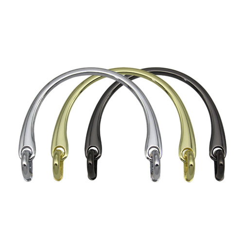 Semi-circle handle wholesale luggage hardware accessories bag metal handle new style hand buckle semi-circle handle