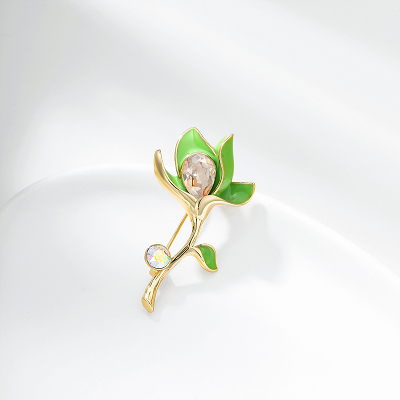 Xuping broche de alto nivel lujo ligero nicho accesorios de ropa temperamento viento broche fuente fábrica al por mayor personalizada image 25