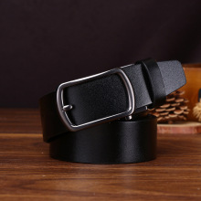 新设计自动扣皮带男真皮头层牛皮百搭时尚极简轻奢风商务裤腰带男