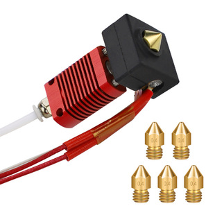 Cross-border manufacturers supply 3D printer accessories MK8 remote nozzle + upgraded hot end extrusion silicone kit