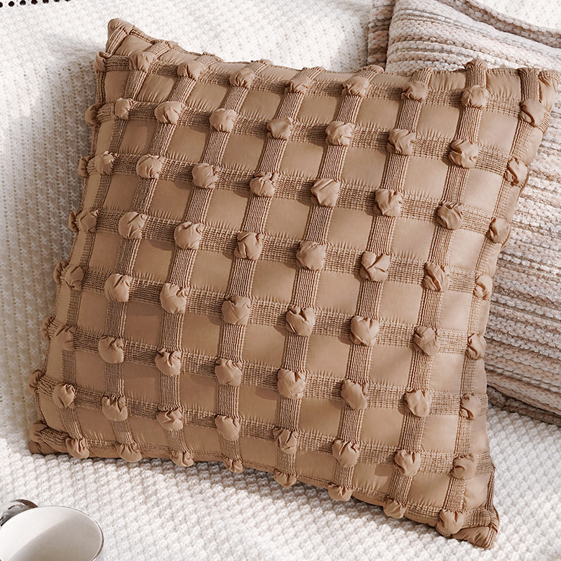 Retro de alta sensación asiento de dormitorio sofá almohada cojín almohada cubierta bohemia casa suave sofá almohada cubierta