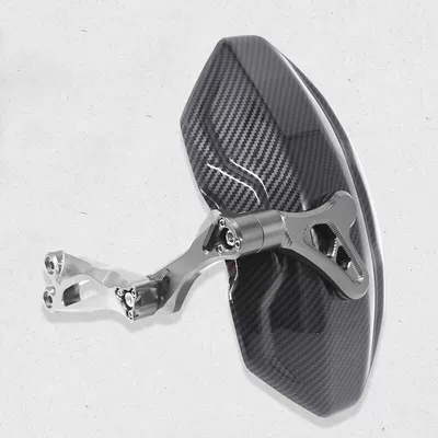 CarBon FiBer Rear Fender CNC: Electric vehicle fender - third-generation-mudguard-mavericks-n-series-titanium-color