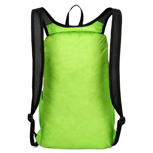 双肩包2022学生书包时尚收纳折叠包休闲包运动超轻皮肤包LOGO背包