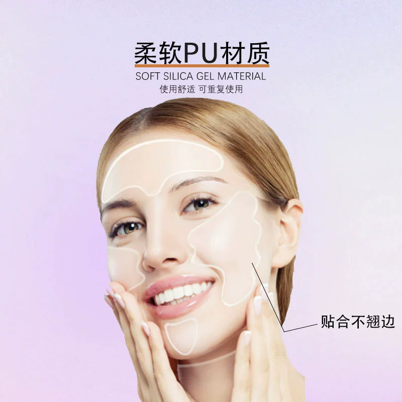 (Cross-border trading), silicone plastic face for face, polyurethane nipple stickers