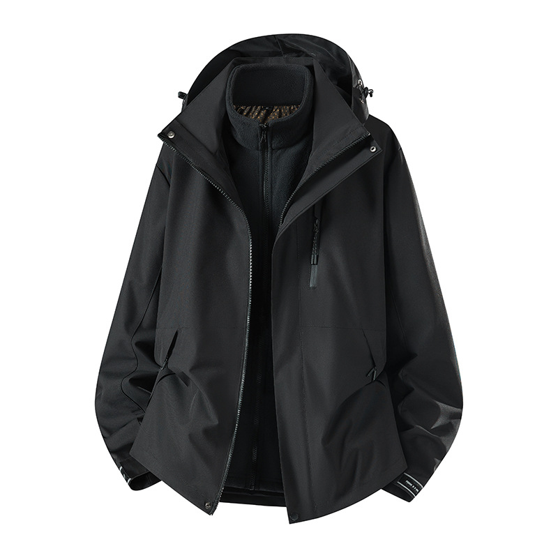 2026 chaqueta de asalto al aire libre 3 - en - 1 hombre y mujer chaqueta deportiva de capa suave chaqueta de montaña chaqueta impermeable