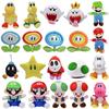 Kawaii Mario Bros Ice Fire Flower Anime Figure Soft Plush T0|ms