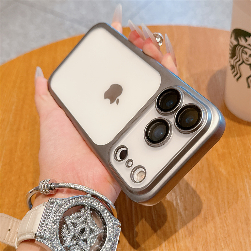 适用iPhone17promax手机壳磨砂肤感苹果16镜头膜全包15防摔保护套|undefined