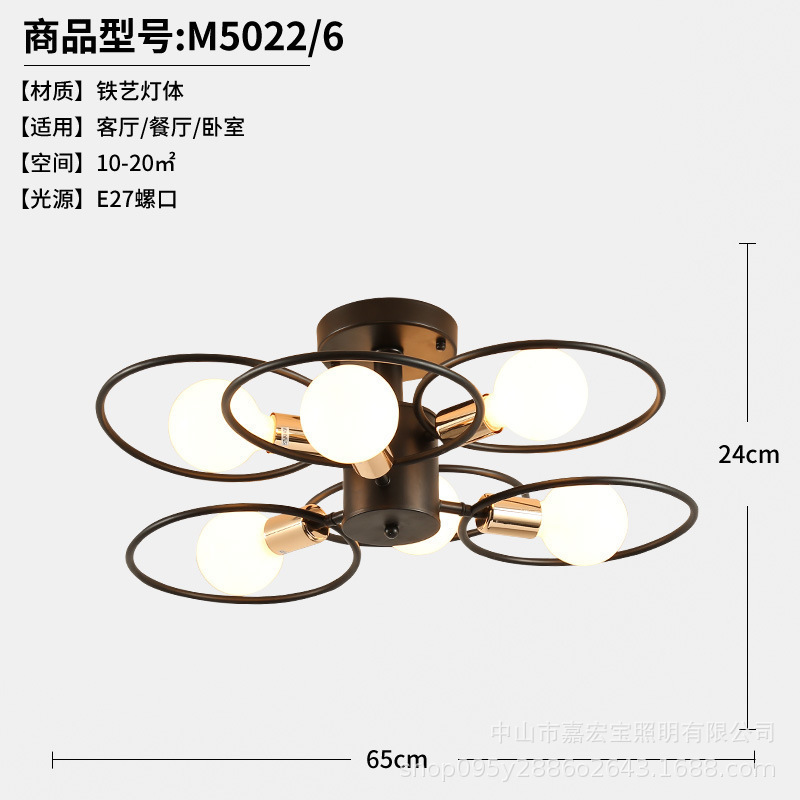 北欧天井灯家庭用鉄製通路灯創意入戸花園陽電気スタンド試着室led天井灯具|undefined