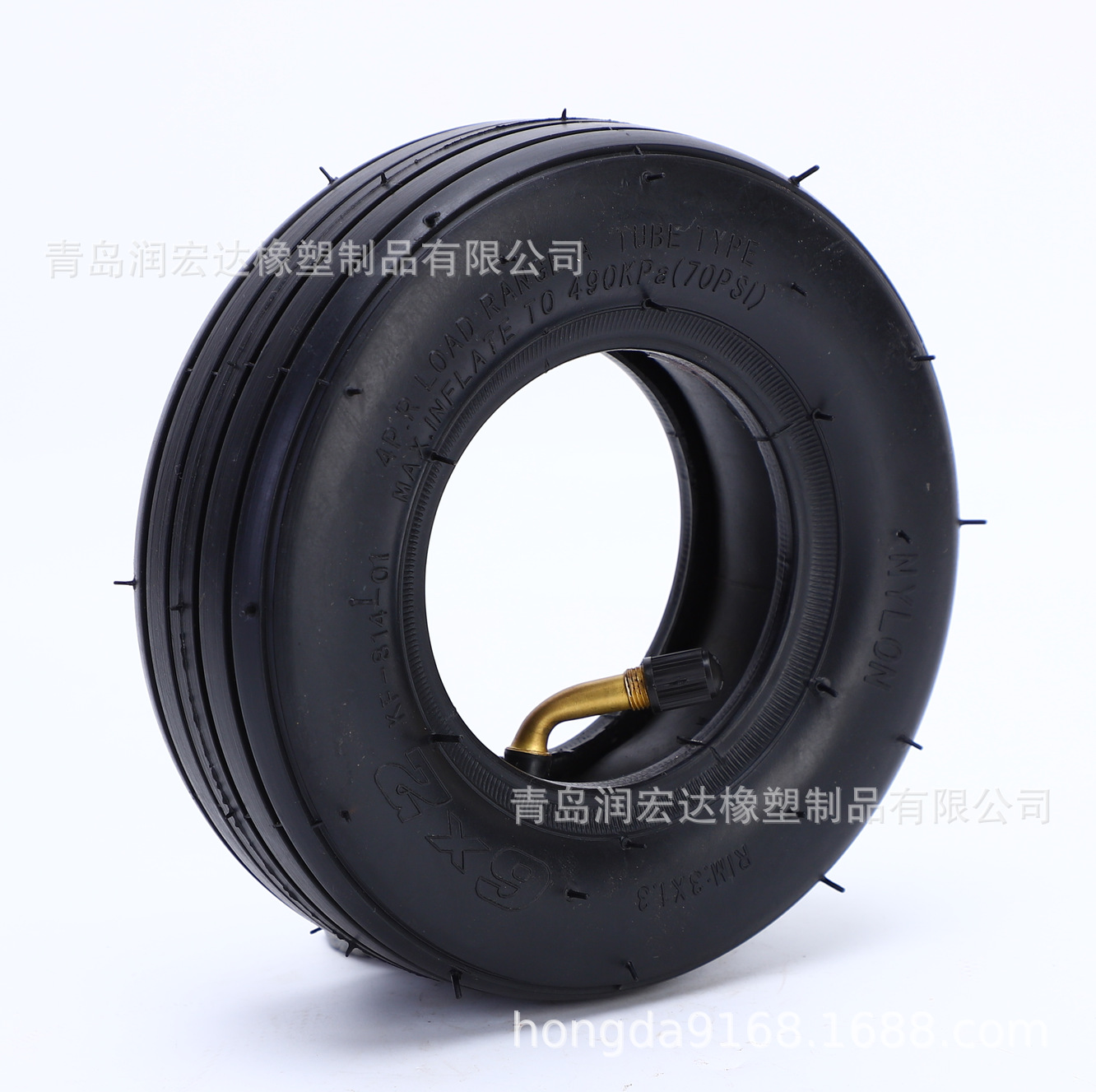 6寸 6×2 内外胎 电动滑板车轮胎 快轮迷你轮胎 充气轮胎