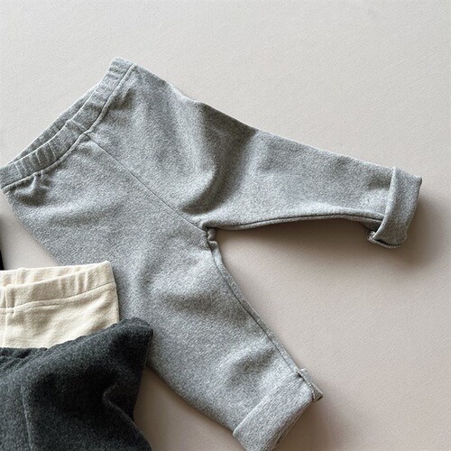 Children's autumn plain color underpants for boys and girls, spring and autumn decoration long pants autumn pants children's wear 0095 