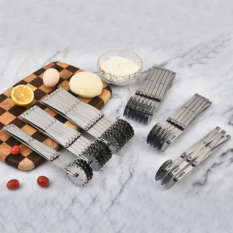 Спотовые ножи для пиццы из нержавеющей стали многофункциональные ножи для лапши многофункциональные ножи для оладий выдвижные ролики