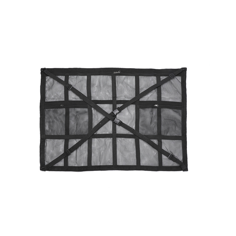 自動車用品メーカーが直接販売している物置箱の屋根収納ネット屋根荷物ネットポケット吊り式車載収納袋