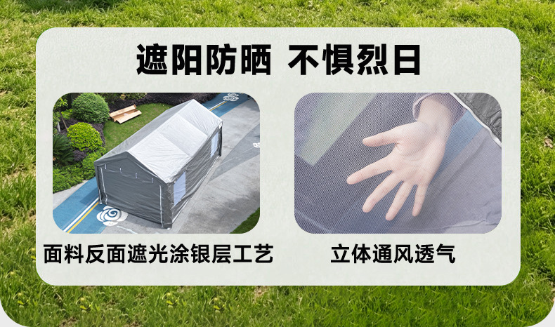 Factory direct supply of camping tents, outdoor windproof and rainproof thickened car canopy, outdoor courtyard sunshade parking shed
