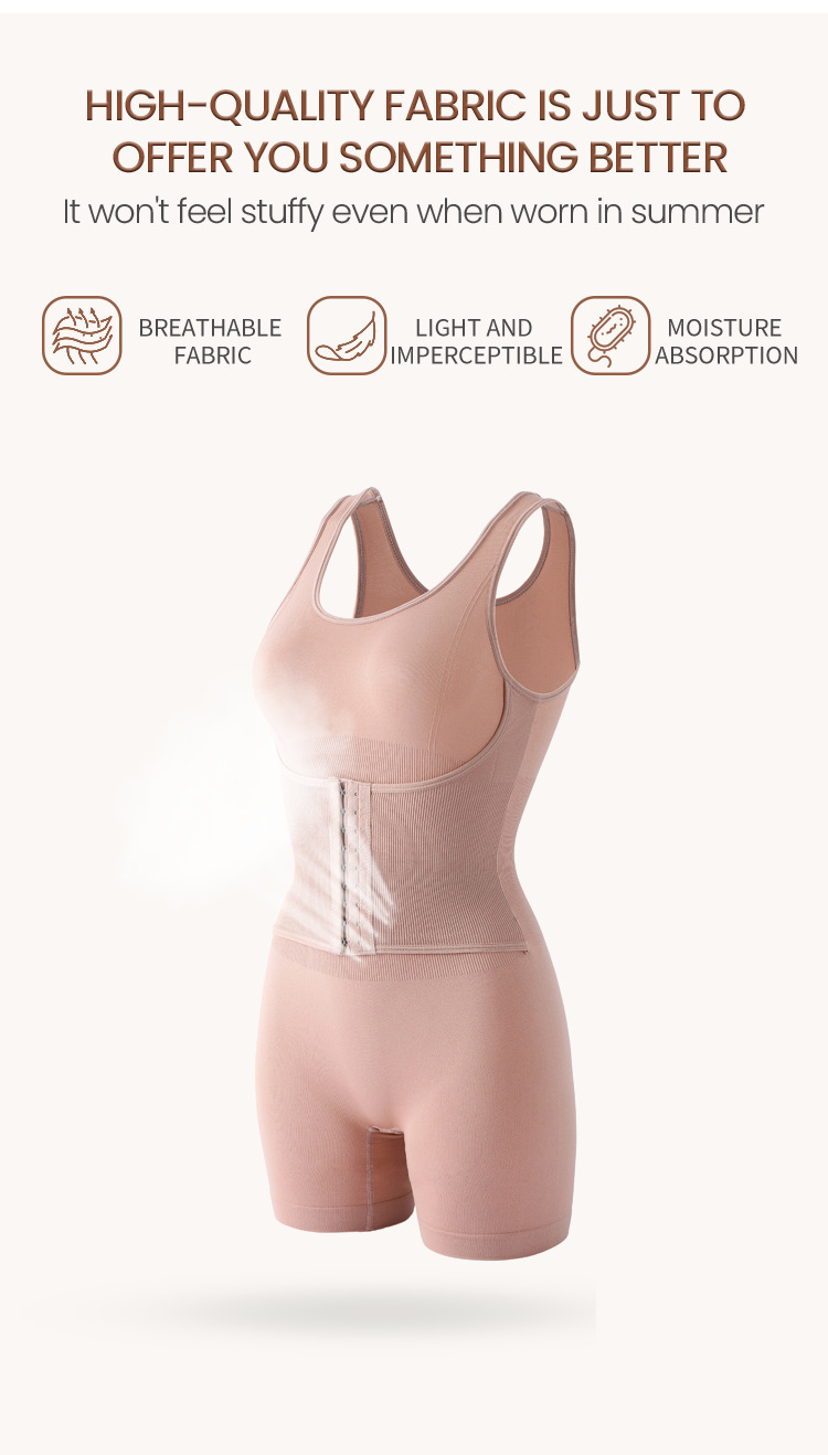 Plus size shapewear-bodysuit för kvinnor med magkontroll_voghion.com