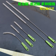 Wholesale small brush, straw brush, thin long brush, water pipe brush, test tube brush, straw brush, cleaning brush, soft hair, elongated brush