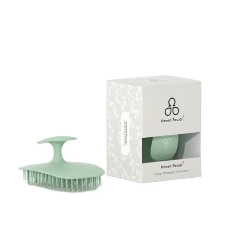 Massager, shampoo for scalp, brush