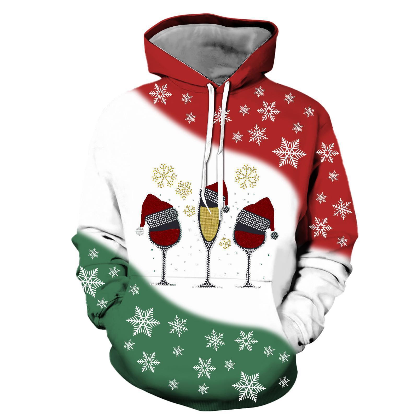 Sweatshirt com capuz homem estampado 3d manga comprida primavera_voghion.com